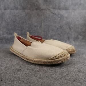 Merona Shoes Womens 7 Flats Espadrille Slip On Casual Summer Travel Brown Loafer